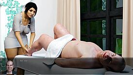 anna exciting affection gameplay, big ass hentai massage fingering and masturbation