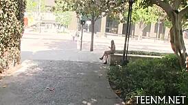 Cash For Teen Cali Hayes Trading Blowjob For Quick Money