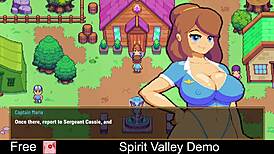 Spirit Valley Demo Features Anime Game Elements.