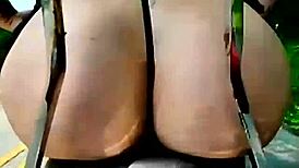 Mini-skirt fail! Motorcycle ride exposes thong in shocking hidden cam footage!