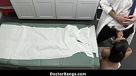 Does This Asian Teen Need the Doctor's Big Cock in Her Pussy?