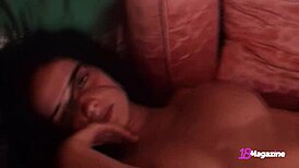 i'm horny, playing with my bouncy boobs underwater