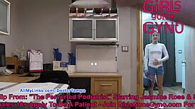 SFW Nonnude BTS! Stacy Shepard’s Perverted Podiatrist Bloopers! Exam Room Fun at GirlsGoneGyno.com!