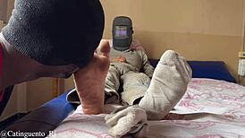 Servindo O Soldador Casado No Motel, Wow!