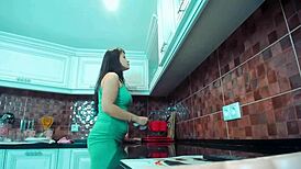 Hey, can you clean the kitchen like this slut?