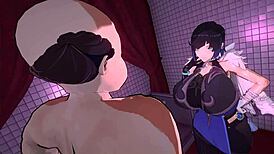 夜兰狂野动漫冒险让心跳加速的Hentai动作