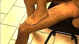 Latina Brunette Sucks And Rides Cock