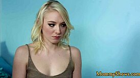 Classy Milf Rims And Fingerfucks Stepteen