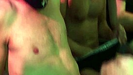 Why does this busty tattooed German get gangbanged so hard?