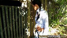 Glam Clothed European Lesbians Fingering in Satin and Heels