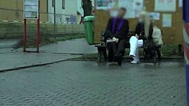 Hot Blonde Nurse Rides Monster Cock With Vibrator In Van