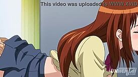 Wow, tight step sister pussy clashes with step brother's big cock in hentai!