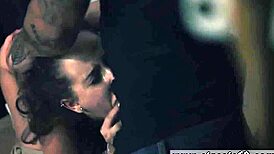 Old Man Guides Young Girl in Feet Bondage Adventure