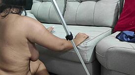 young milf latina licks and pleasures her partner intensely