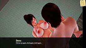 my new family game has big tits and ass anime homemade fucking