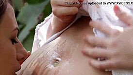 vivthomas vine with hannah sweet and subil arch licking brunette pussy