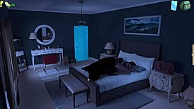 Complete gameplay features asian aunt fucking on desk