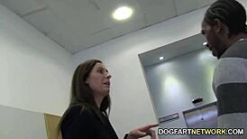 Lara latex satisfies her craving for huge black cock in intense sex