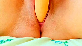 That big dildo made my tight pussy orgasm fast