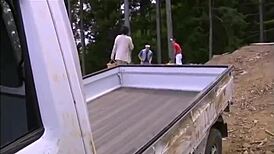 Young Woman Visits Lover And Has Sex In Bathroom