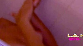 Largebutt Babe Thong Stuck in Ass Yanked Out Gaped