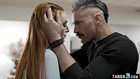 recently widowed old man banging redhead teen slut maya kendrick doggystyle