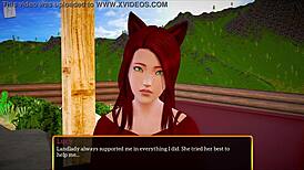 my new family plays a fun game with amateurs in homemade setting