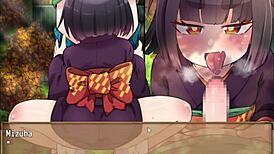 Hentai game Lolibabas of Mayohiga, check out all Mizuha scenes! 😍