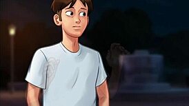 Summertime Saga episode 67 with amateur cartoon characters