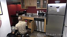 Bro, this cheating wife totally seduced the maintenance guy for a hot brunette milf fuck!