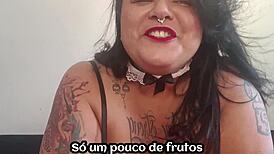 Mary Jhuana decides to go vegan and tries unique vegetable eating method.