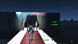 Fallout 4 Cyberpunk Fashion Showcase