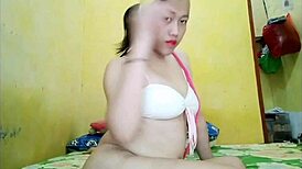 Big cock Indonesian transsexual gets anal sex