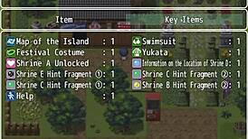 曬黑女孩夏希在Hentai遊戲第11集，村長偷偷窺視她公開換衣！