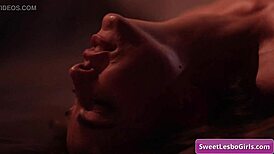 what makes these hot big-tit lesbians aidra fox and evelyn claire finger so deep?