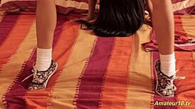 flexi teen babe stretches her athletic body in yoga poses