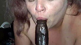 danni, next door blonde, can’t stop sucking my big cock!