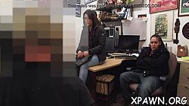 In this homemade scene, a shaved tight gay ass receives a deep creampie from his lover's big cock