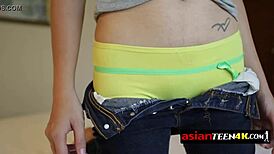 Ever seen a kinky Asian teen ride a massive dick?