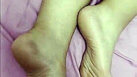 Tickling Her Feet Before Creampie With This Mature Mexican Woman