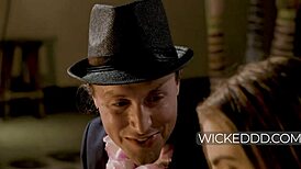 Extremely pretty girl feels throbbing dick in her tight pussy