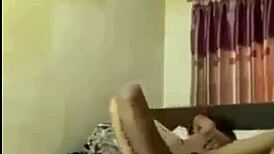 Nepali Horny Wife Fucking Boyfriend in Bedroom
