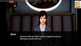 Teen Girl in Anime Family with Big Ass and Small Tits.