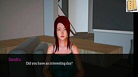 In My New Family 52, Redhead Gets Sideways Fucking with Big Cock