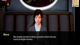 Teen Girl in Anime Family with Big Ass and Small Tits.