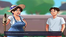 i'm loving this summer time saga uncensored part 7 with all those busty girls and their huge tits in the anime style.