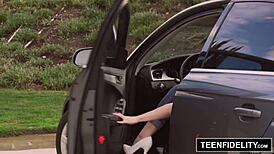 Man, this Teenfidelity Aubrey Sinclair gets fucked hard and facialed. What a cute face for cum!