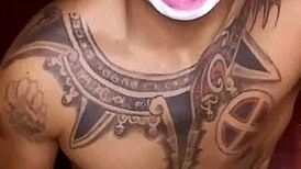 2019 joker jacks off in cosplay costume.