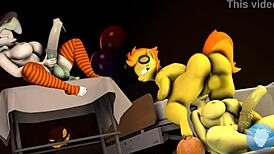 3D Hentai Compilation Of Spitfire's Blowjob And Spitting Scenes