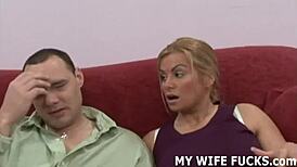 Watching Your Wife Get Boned in Femdom Cuckold Scene